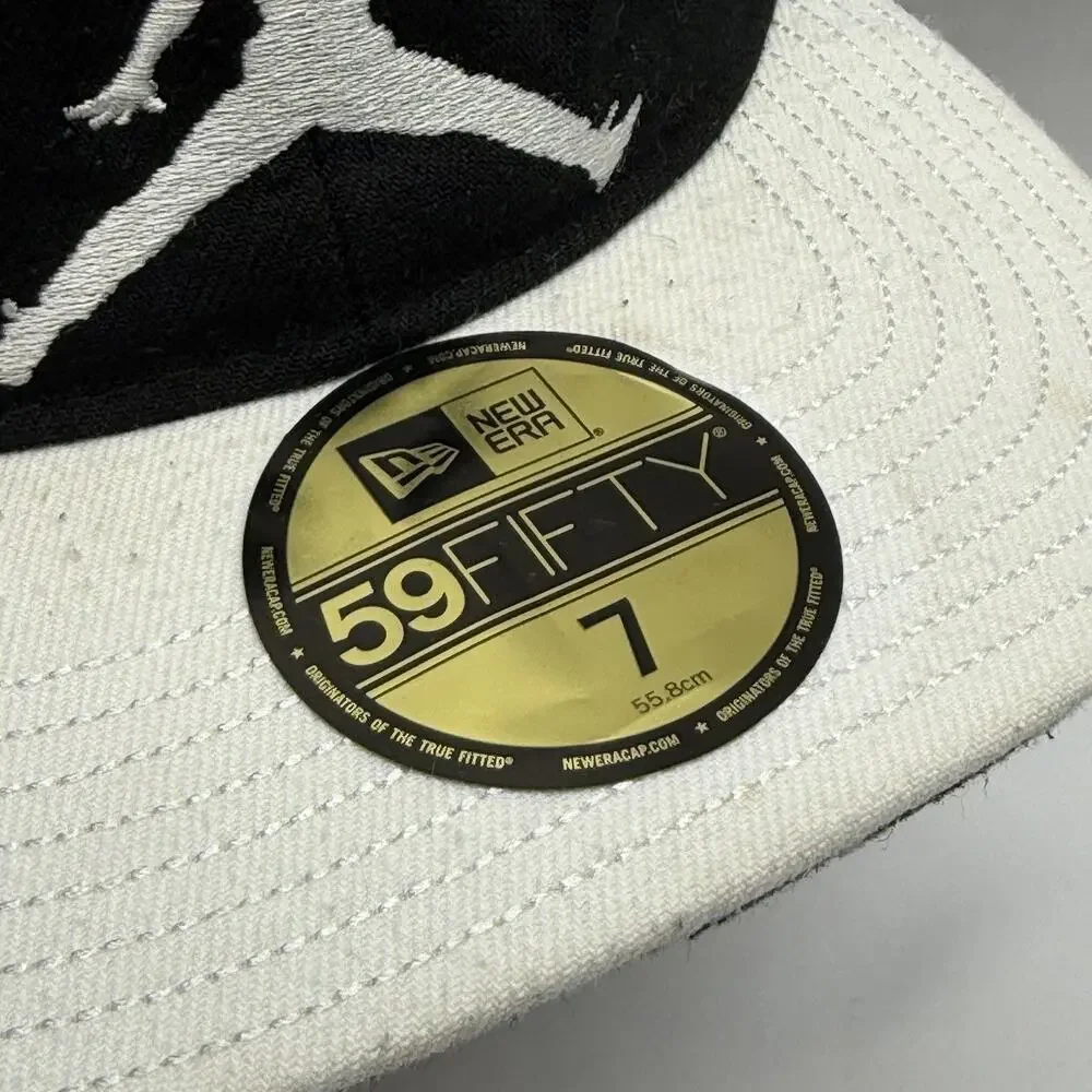 Nike Air Jordan Flight Youth Snap Back Hat 59FIFTY New Era Black White